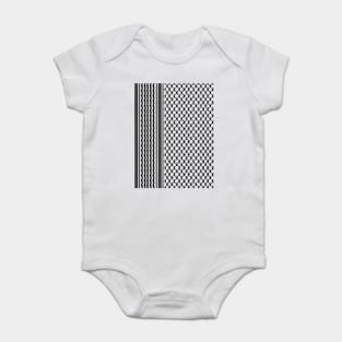 Keffiyeh Palestine Baby Bodysuit